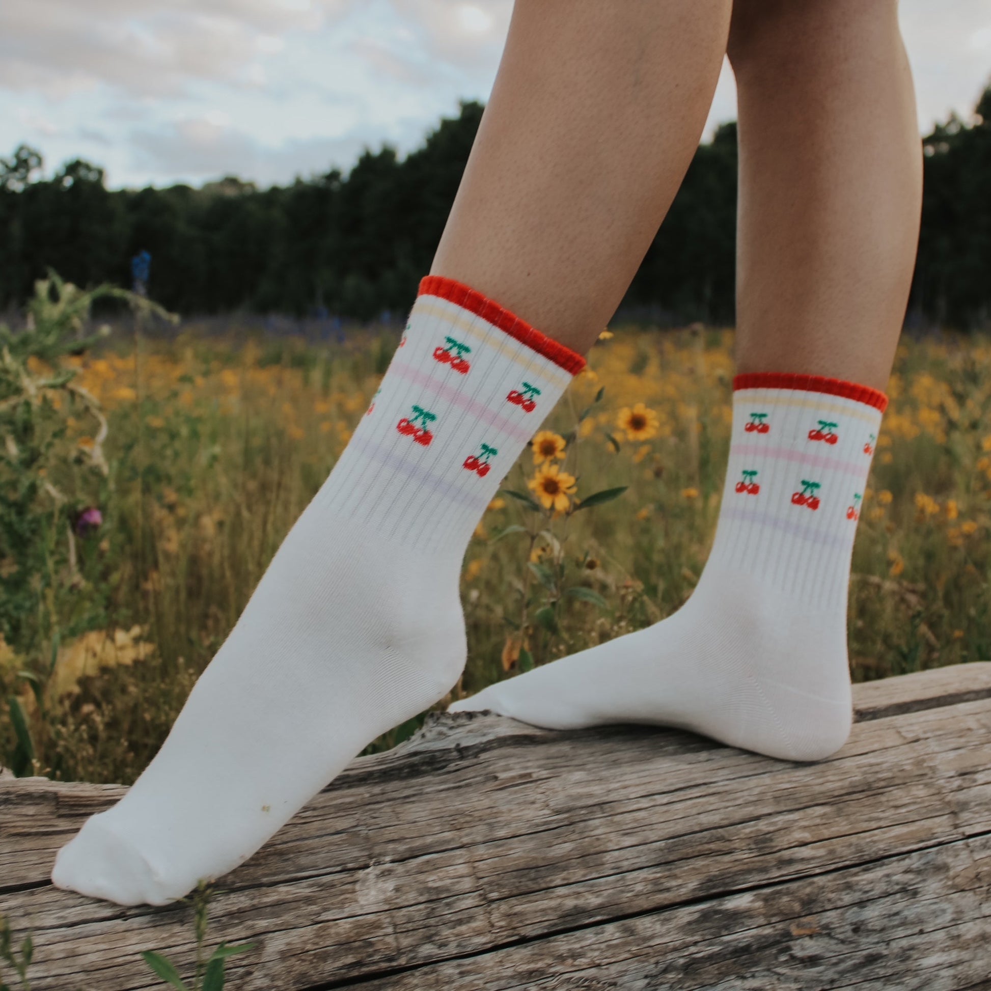 Juicy Fruit - Cherry Socks