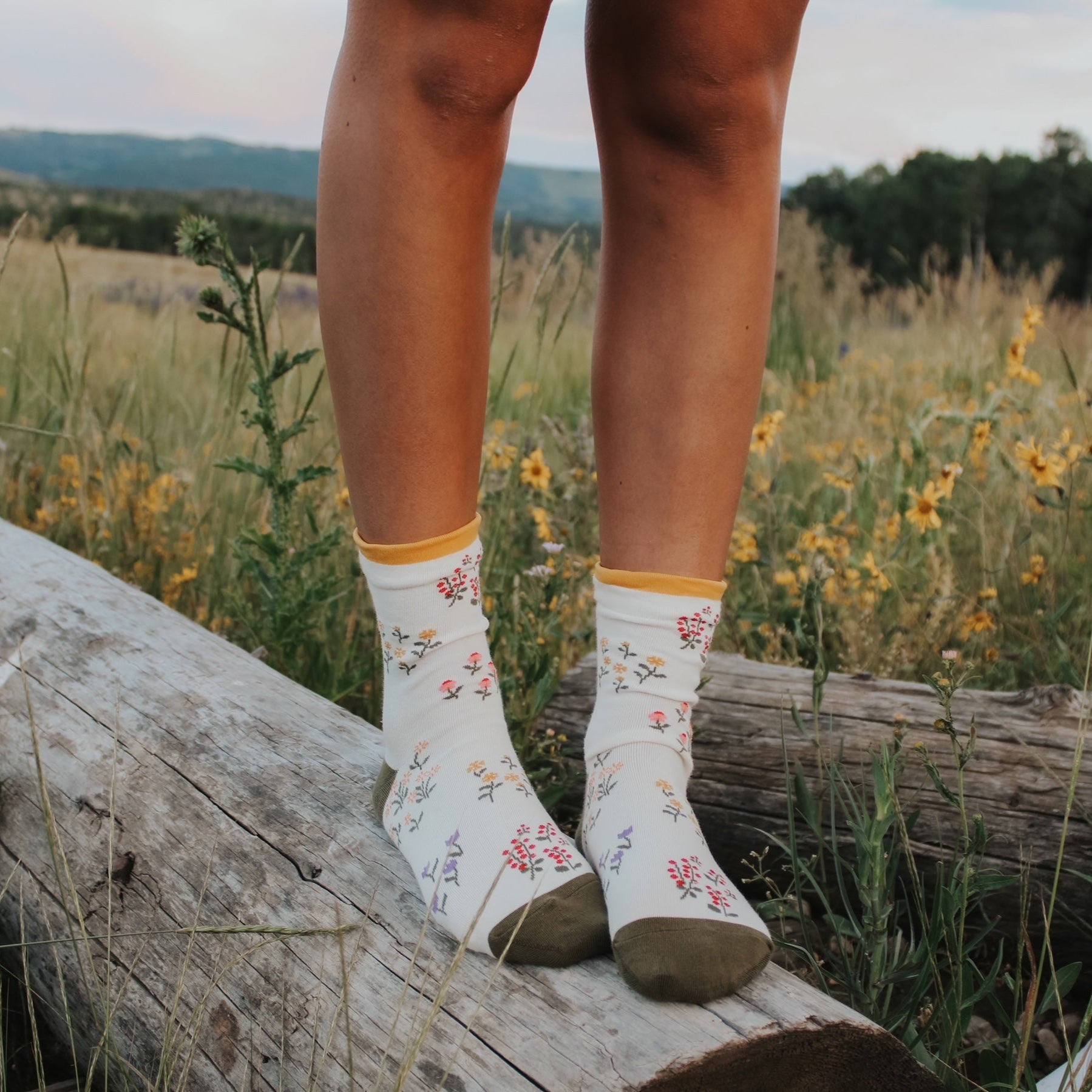 Penelope Floral Socks