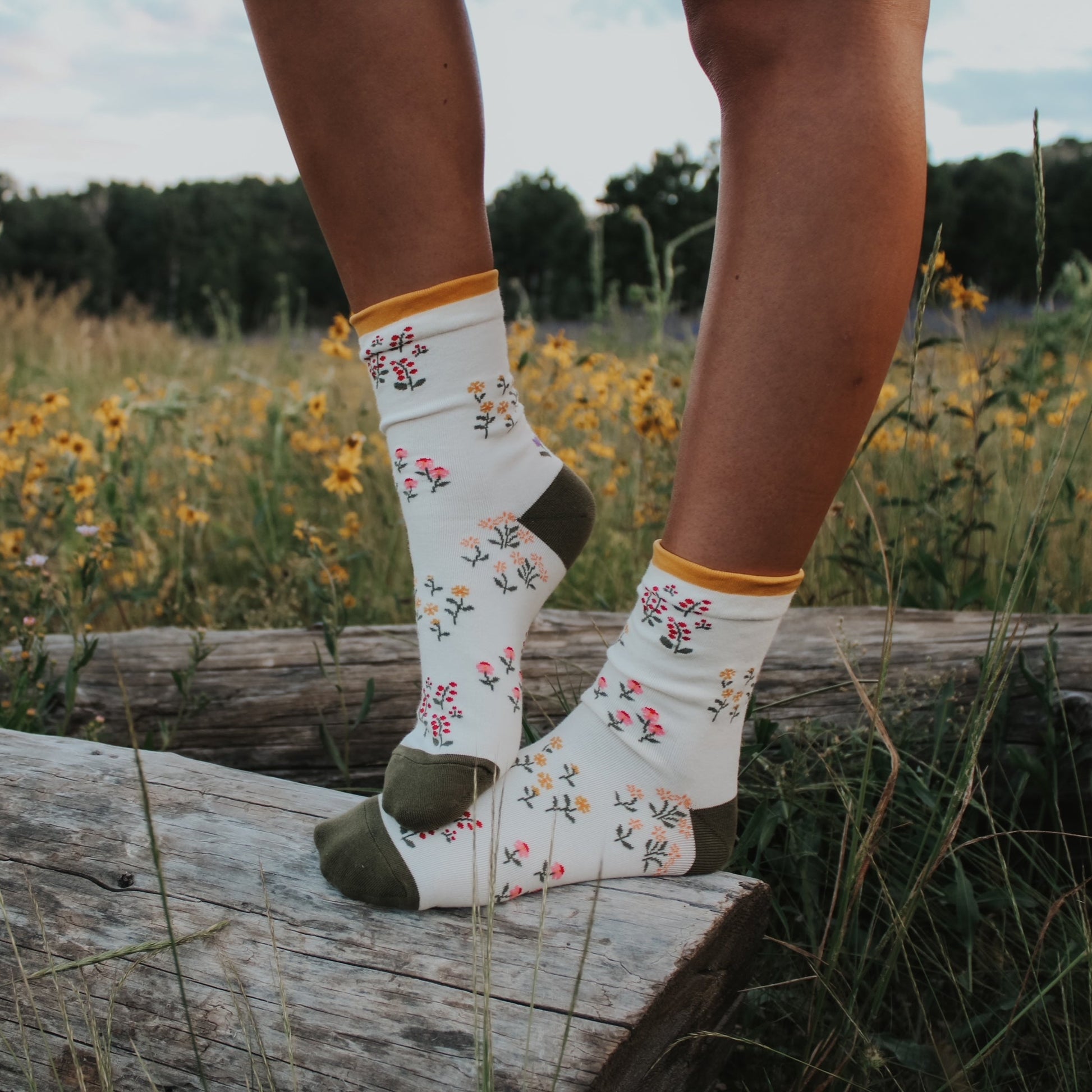 Penelope Floral Socks