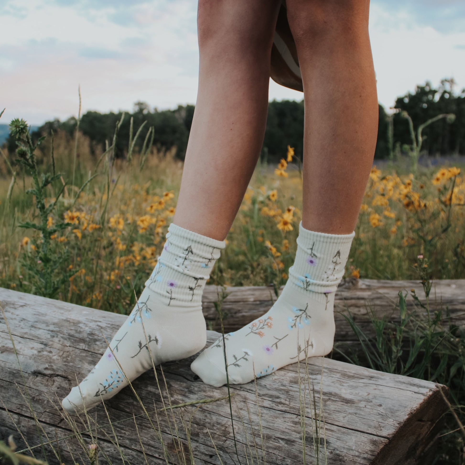 Garden Socks - Sage
