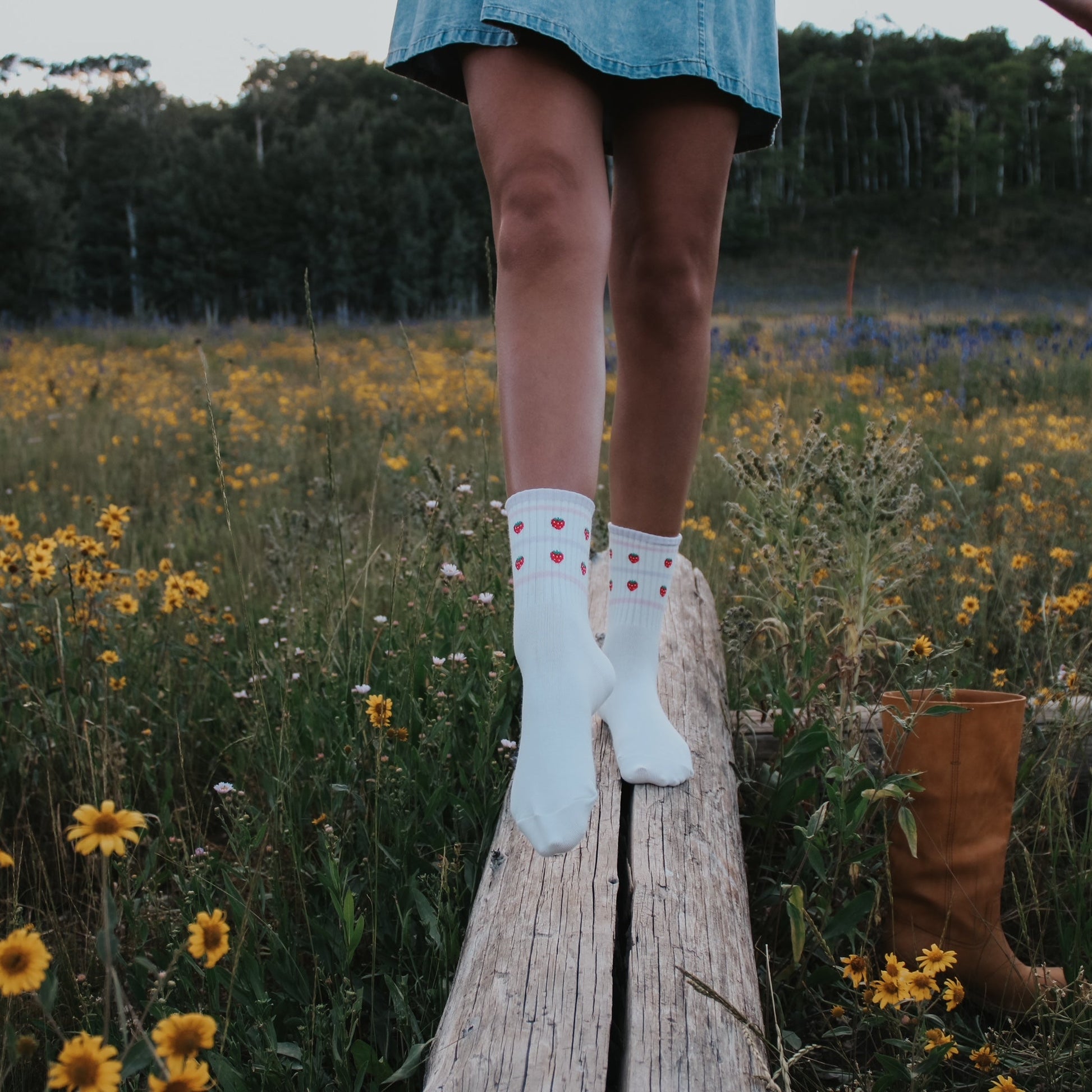 Juicy Fruit - Strawberry Socks