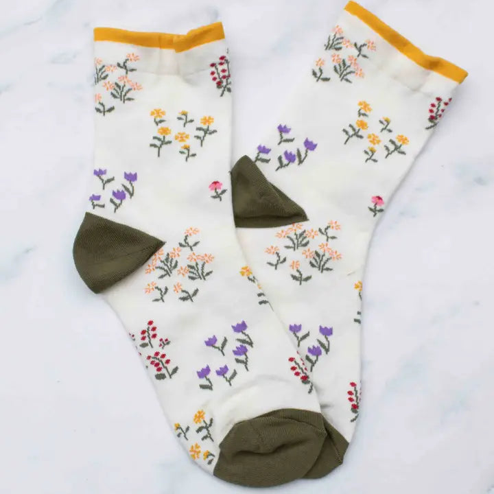 Penelope Floral Socks